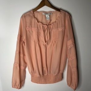 American Rag Pink Sheer Blouse